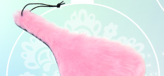 Fluffy heart spank-her