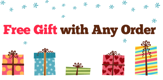 Free Gift with Any Order