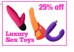 25% Off Luxury Sex Toys