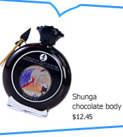 Shunga chocolate body paint