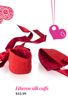 Etherea silk cuffs