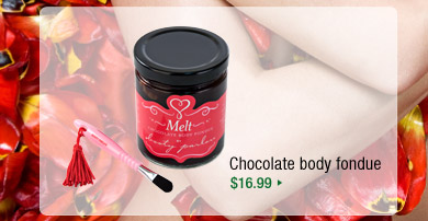 Chocolate body fondue