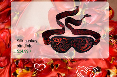 Silk sashay blindfold