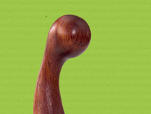 Smooth S shape wooden toy