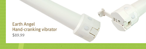 Earth Angel Hand-cranking vibrator