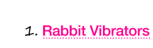 Rabbit Vibrators