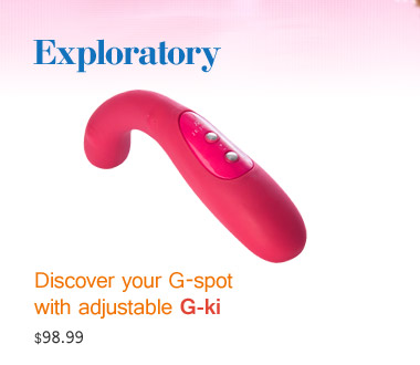 Discover your G-spot with adjustable G-ki