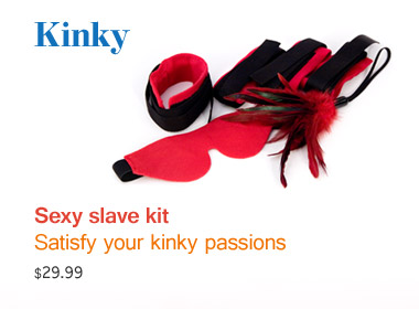 Sexy slave kit Satisfy your kinky passions