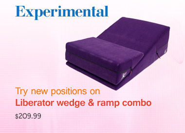 Try new positions on Liberator wedge & ramp combo