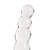 Pearl drops - Glass G-spot shaft