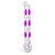 G-Spot gemstone - Glass G-spot shaft