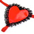 Vinyl pleasures heart set - Sexy panty