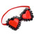 Vinyl pleasures heart set - Sexy panty