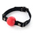 Silicone removable large ball gag