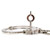 Double locking nickel handcuffs