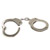 Double locking nickel handcuffs