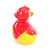 Red devil duckie - Massager