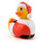 Holiday ball santa duckie - Discreet massager