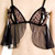 Leopard babydoll and G-string - Babydoll and panty set