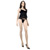 Velvet babydoll with g-string - Chemise and panty set