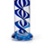 Inside out filligrino shaft glass dildo