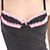 Sexy pinstripe chemise set - Chemise and panty set