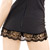 Pinstripe chemise and thong - Chemise and panty set