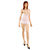 Bustless beaded babydoll set