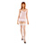 Pleated chemise and thong