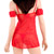 La femme novelty babydoll set - Babydoll and panty set