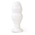 Pure white pleasure plug