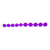 Purple anal jelly beads