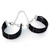 Plaisir nacre black pearl cuffs
