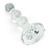Pleasure pearls - Glass plug 