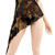 Camouflage mesh chemise set - Chemise and panty set