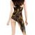 Camouflage mesh chemise set - Chemise and panty set