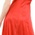 Red satin and lace gown - Gown