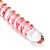 Gold spiral wrapped wand - Glass dildo