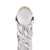 Swirl ribbed glass dildo with curved G-spot head