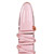 Swirl rib glass dildo probe