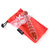 Swirl rib glass dildo probe
