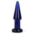 Cobalt blue anal plug