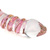 Golden curved love wand - Glass G-spot shaft