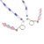 Beaded chain nipple huggers