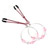 Beaded nipple clamps