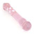 Glass wand with hearts - Glass dildo