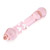 Glass wand with hearts - Glass dildo