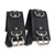 Lethal leather cuffs