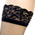 Beaded lace top thigh highs - Thigh highs
