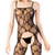 Bow lace bodystocking - Crotchless bodystocking